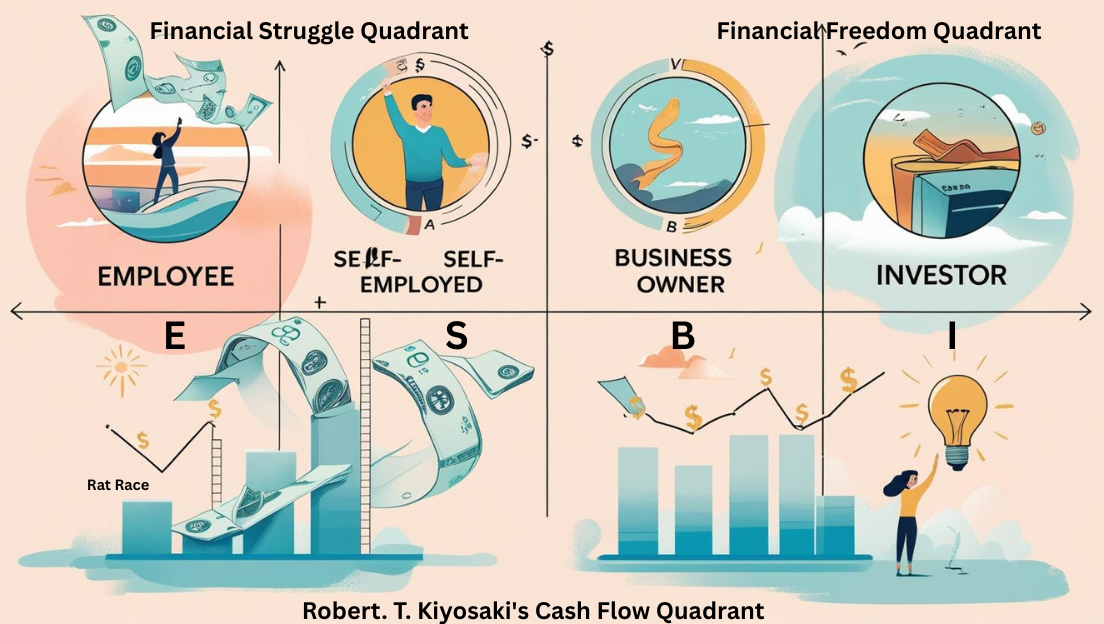 Robert T Kiyosaki"s Cash Flow Quadrant